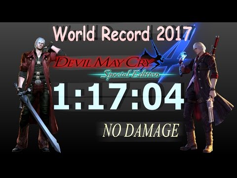 Devil May Cry 4: Special Edition SPEEDRUN 1:17:04 WORLD RECORD (DMC4SE NG DH PC/PS4) Video