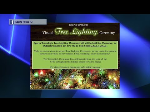 NJ Sussex County Sparta Christmas Tree Lighting