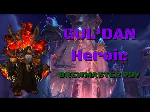 Guldan Heroic kill - Brewmaster PoV | EnimasGaming