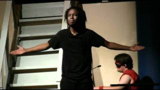 South Broward High School Drama The song &quot;Tyrone Rap&quot; from &quot;FAME&quot;