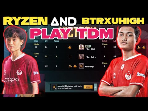 BTR uhigh Play TDM With BTR Ryzen 2021 | Uhigh Join BTR 😯