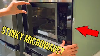 How to Get a Fish Smell Out of a Microwave