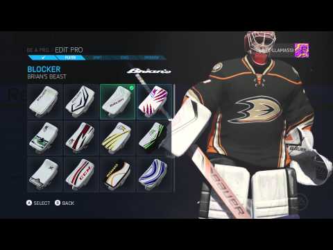 NHL 15 Be A Pro - Goalie Zane Hill [Episode 1 - Creation]
