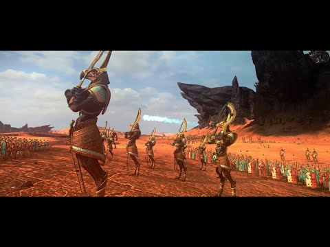 TOMB KINGS vs VAMPIRE COUNTS Cinematic Battle - Total War: Warhammer 2
