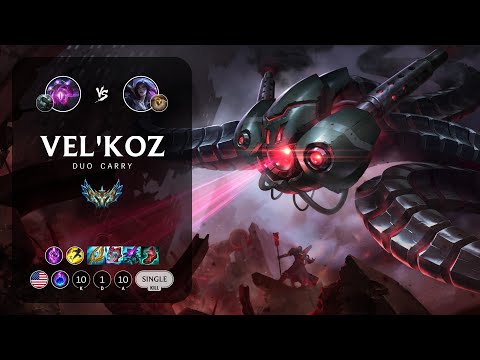 Vel'Koz Carry vs Kai'Sa - NA Challenger Patch 14.5