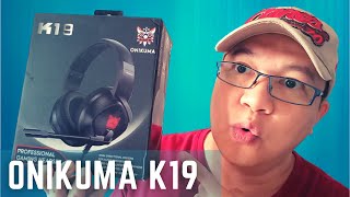 ONIKUMA K19 Gaming Headset - Unboxing, Testing, and Review