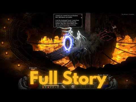 Diablo II: Resurrected | Full Story Game Movie | [1440p]