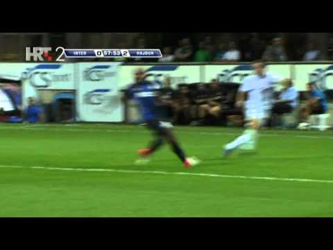 Inter - Hajduk 0:2 GIGA VUKOVIĆ - GOAL - 09.08.2012.