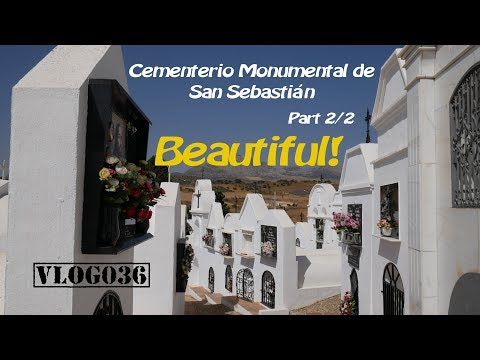 Most beautiful cemetery in Andalucía, Casabermeja - Part 2/2 - VLOG036 [4K]
