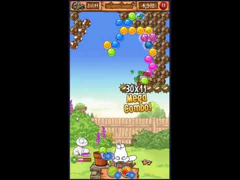 Simon's Cat Pop Time Level 242 - NO BOOSTERS 😺 | SKILLGAMING ✔️