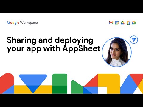 Sharing and deploying your app with AppSheet