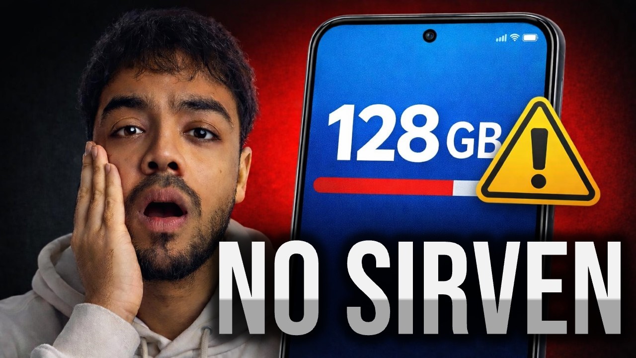 No compres celulares de 128 GB en 2026