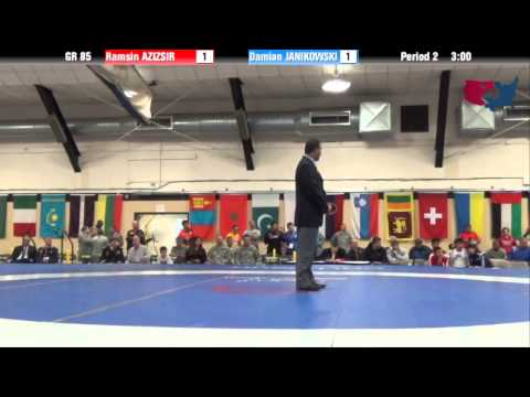 85 KG Gold - Ramsin Azizsir (GER) vs Damian Janikowski (POL)