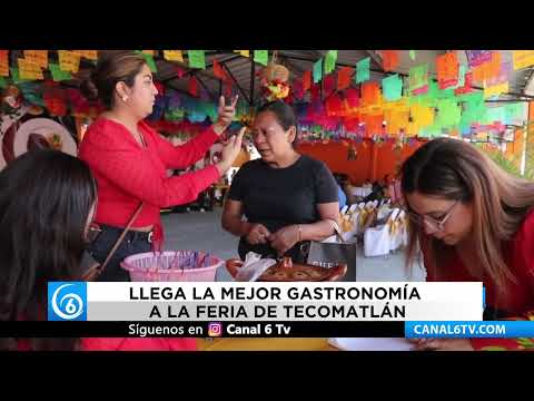 Video: Llega la mejor gastronomía a la Feria de Tecomatlán