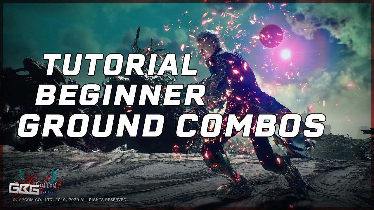 Vergil Ground Combos Tutorial - Devil May Cry 5 Special Edition