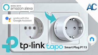 Tp-link Tapo Smart Plug P115 linea Smart Home | Design veramente compatto e controllo dei consumi