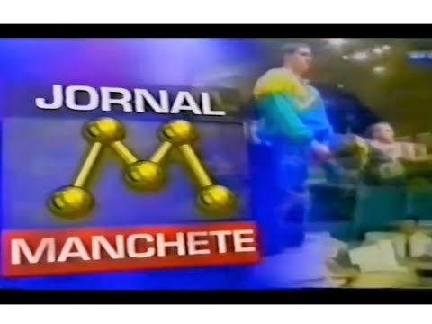 Rede Manchete: Chamada do [Novo] Jornal da Manchete - 1998