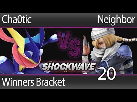 SW 20 Smash 4 - Cha0tic (Geninja) vs Neighbor (Sheik) - Winners Bracket
