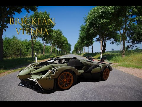 Rennspiel trifft Klemmbausteine - Moyu MY88001 - Lamborghini Vision Gran Turismo