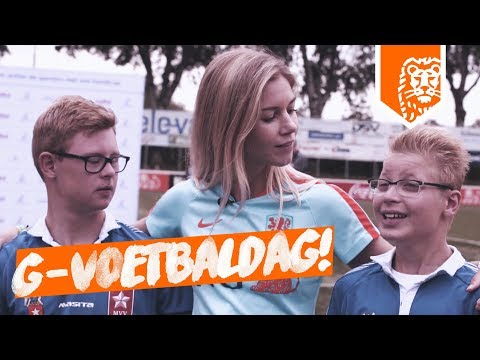 LANDELIJKE G-VOETBALDAG met ANOUK HOOGENDIJK!
