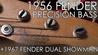 Video thumbnail for "Pick of the Day" - 1956 Fender Precision Bass and  1967 Fender Dual Showman by Emerald City Guitars