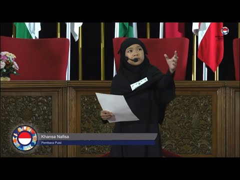 Khansa Nafisa - Juara 1 Baca Puisi HAKORDIA 2021 Tingkat Provinsi Jawa Barat