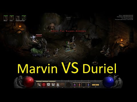 Diablo 2 Resurrected Totenbeschwörer Akt 2 Alptraum Duriel  hat keine Chance