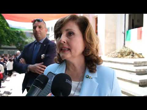 COSENZA MANIFESTAZIONE 2 GIUGNO CELEBRATA LA FESTA DELLA REPUBBLICA