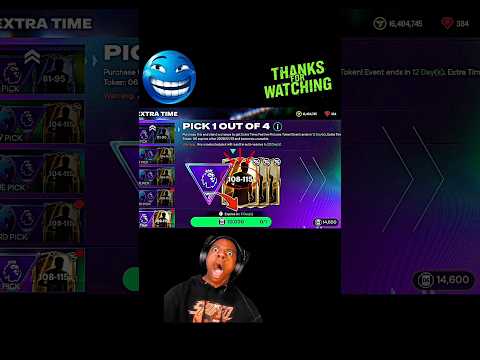 108–115 OVR PICK 😱 | Pick 1 Out of 4 Pack Opening | FC Mobile 🤯🔥 #fifamobile #football #fcmobile