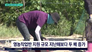 [G1뉴스]농촌 구인구직 '한방에 해결'