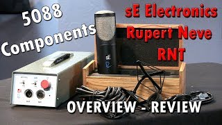 Video thumbnail for sE Electronics Rupert Neve RNT Tube Microphone Review by purewaveaudio