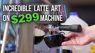 Can a $299 machine actually make proper lattes? (B