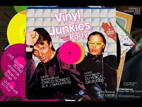 Vinyl Junkies_ Music, Visuals, Urban Art happennings by Sistema Local