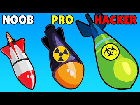 NOOB vs PRO vs HACKER in Bomb Evolution!