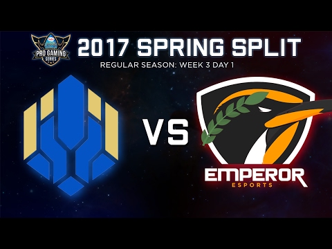 Pro Gaming Series 2017 Spring Split Week 3 Day 1 - IPT vs EMP Part 1/2