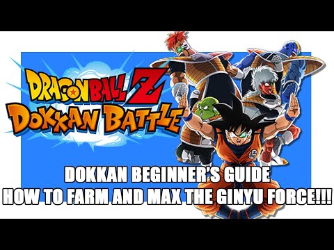 DOKKAN BEGINNER'S GUIDE TO FARMING THE GINYU FORCE AND TEAM BARDOCK! ALL PLAYERS GET THIS DONE!