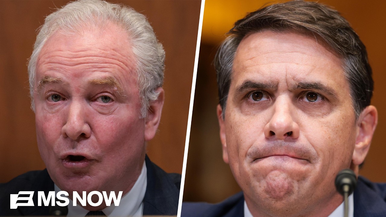 Sen. Van Hollen presses Acting AG Todd Blanche on Epstein investigation