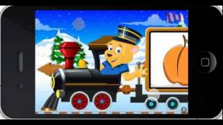 First Words Train For Kids iPhone/iPad App Demo