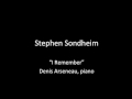 Stephen Sondheim - I Remember
