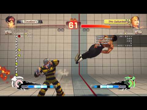 Ultra Street Fighter IV battle: Fei Long vs Cody