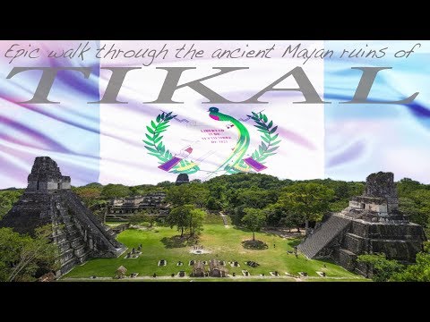 Tikal - the amazing Mayan "Star Wars" ruins @ Tikal, Guatemala 🇬🇹