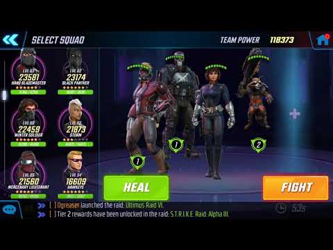 Enemies never move! Red Skull Node- Ultimus 6( Marvel Strike Force )