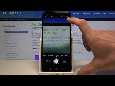Cómo restablecer ajustes de cámara en HUAWEI Honor 20 Lite - restaurar la configuración de cámara