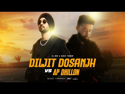 Diljit Dosanjh vs AP Dhillon (Mashup) | DJ BKS x Sunix Thakor | Punjabi Hit Battle 2025