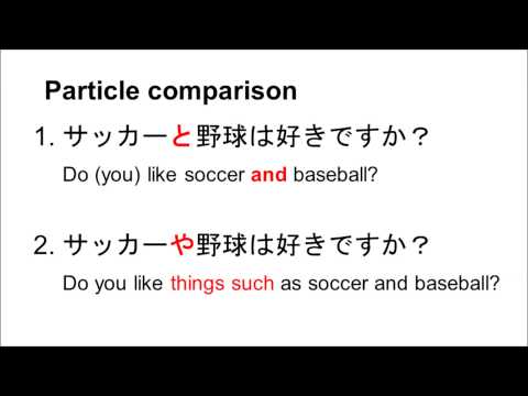 Learn Japanese from Scratch 2.2.4 - Listing Nouns