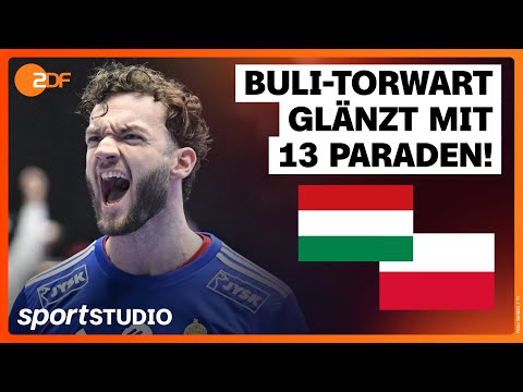 Ungarn – Polen Highlights | Handball-EM 2026 | sportstudio