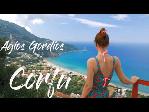 Agios Gordios beach Corfu 2019
