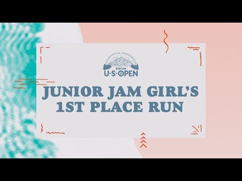 2018 Burton U·S·Open Junior Jam  – Girl’s 1st Place Run