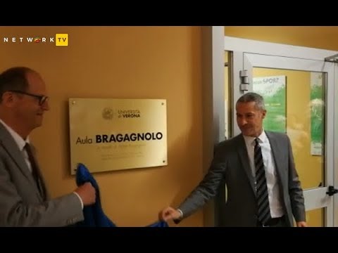 Dedicata a Walter Bragagnolo l'aula magna di Scienze Motorie