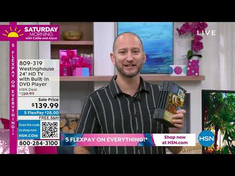 Westinghouse 24" HDTV with BuiltIn DVD Player